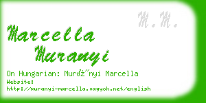 marcella muranyi business card